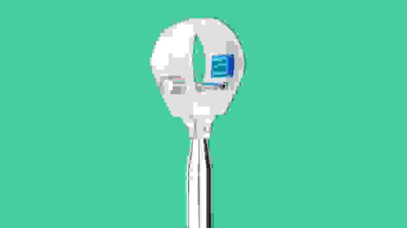 CHMAPKEY Golf Ball Retriever on a green background.