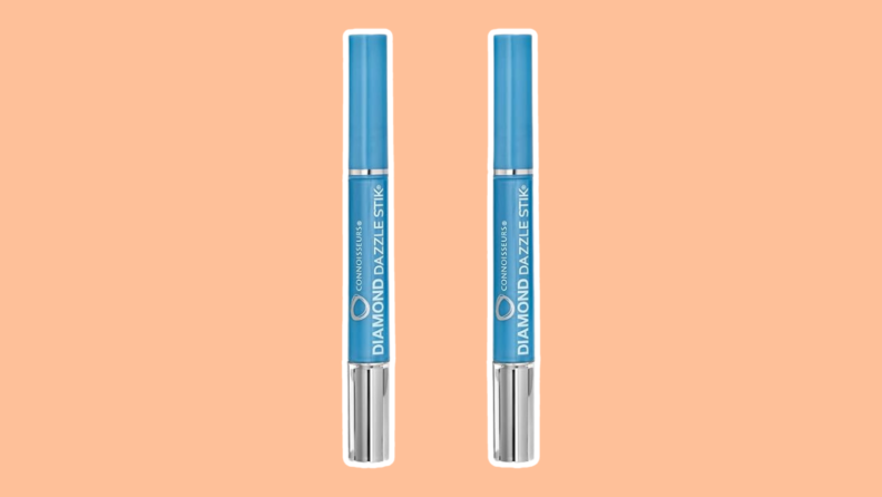 Two Diamond Dazzle Stik cleaner solution pens by Connoisseurs.